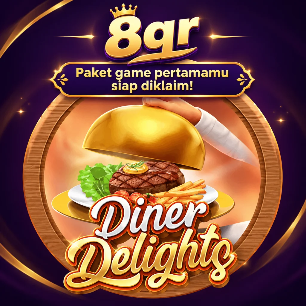 8qr · Diner Delights · Tampilan permainan